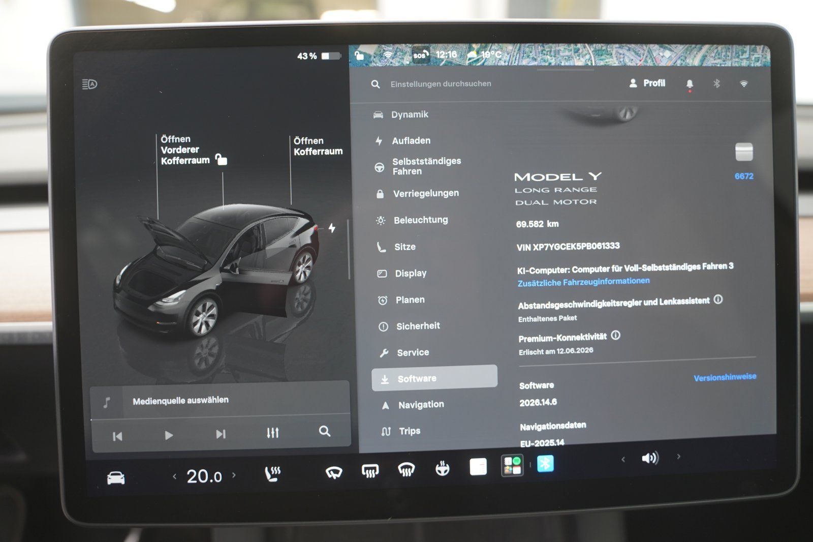 Tesla Model Y Long Range AWD *AHK*Mwst. ausweisbar*
