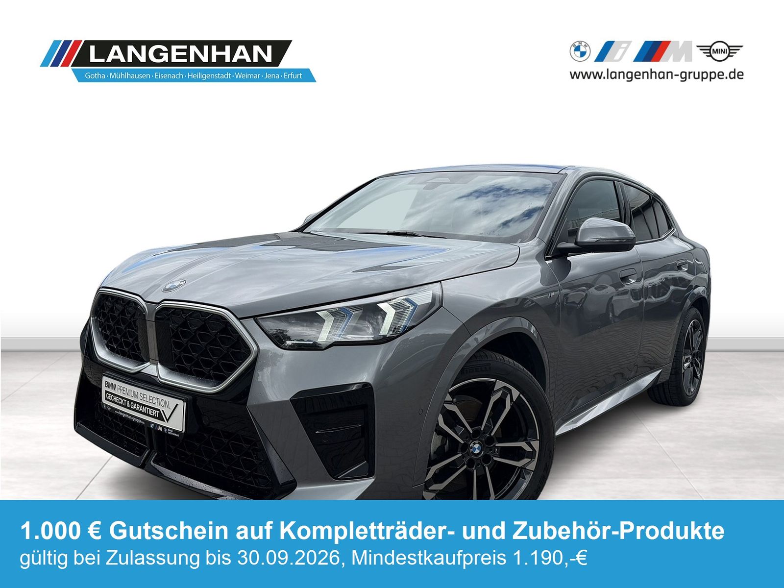 BMW X2 xDrive20d ///M Sport LED LC Prof HUD AHK Kame