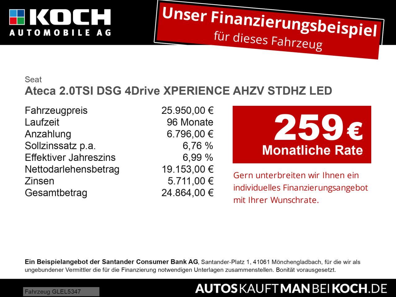 Seat Ateca 2.0TSI DSG 4Drive XPERIENCE AHZV STDHZ LED