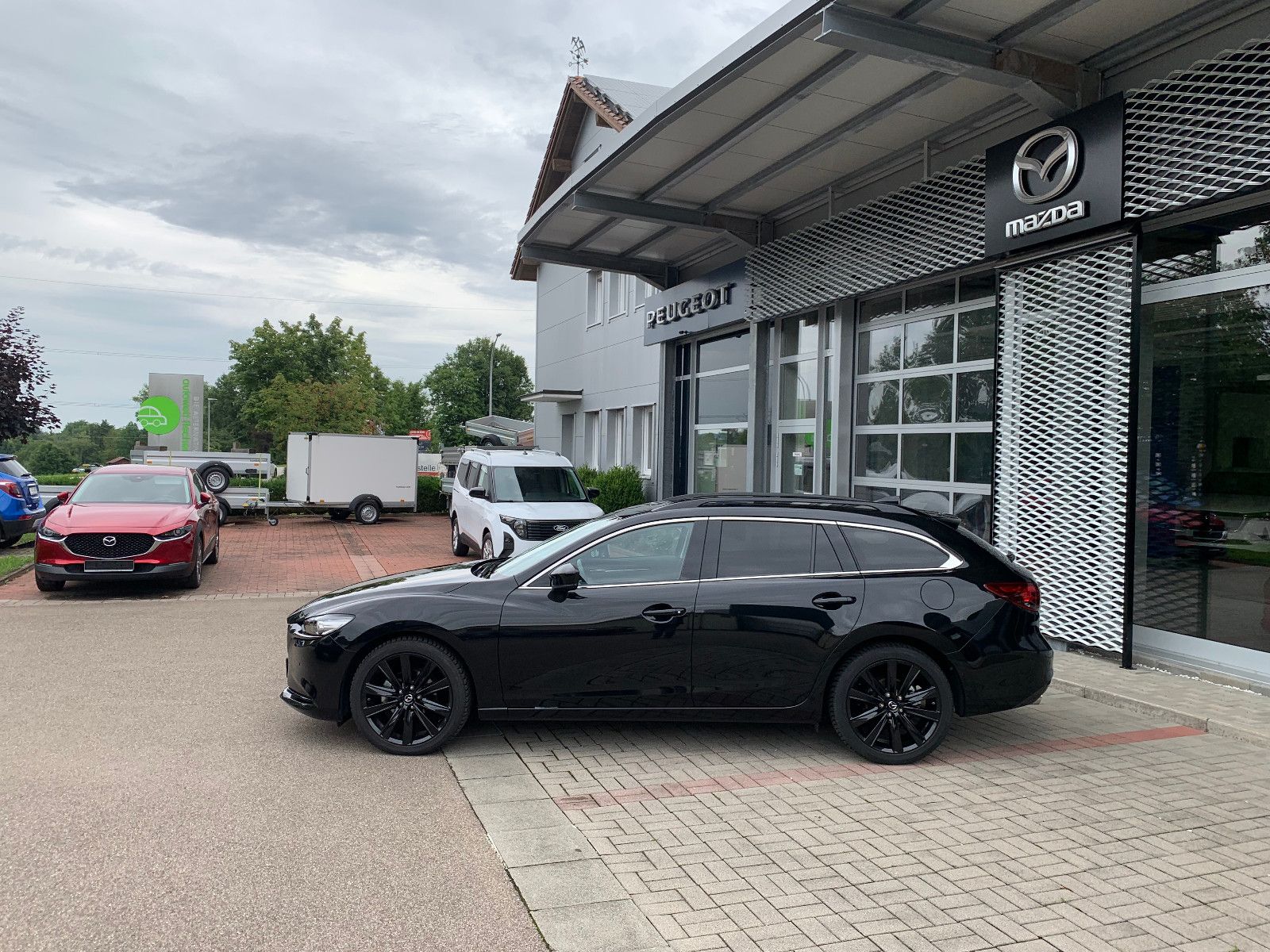 Mazda 6 Kombi G 194 Homura "VOLLE HÜTTE" LEDER ROT