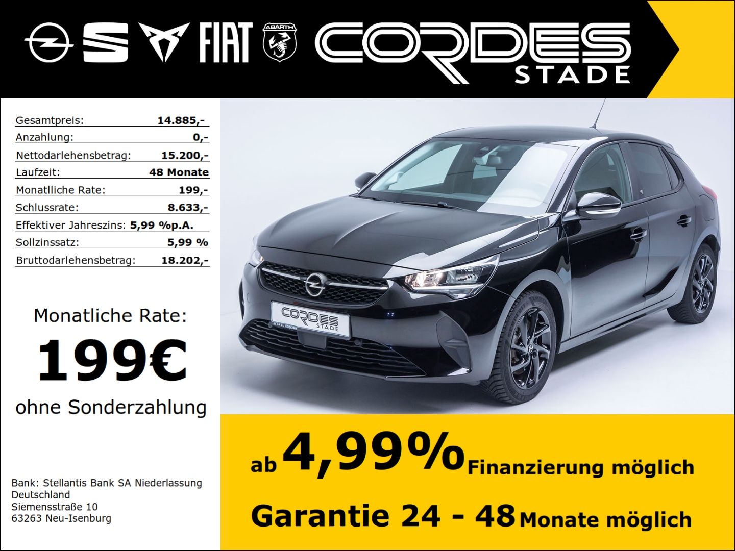 Opel Corsa-e Edition - Samsaru's Car Outlet