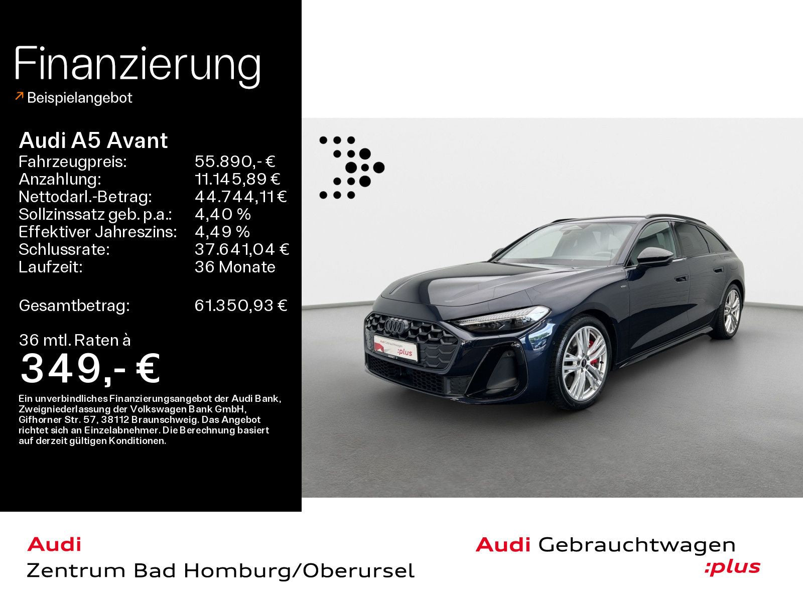 Audi A5 Avant e-hybrid qu S line S tro*B&O*HUD*Matrix