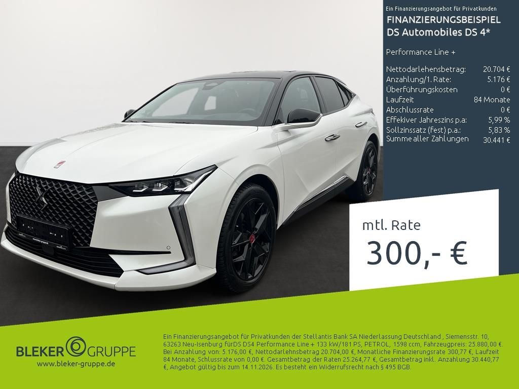 DS Automobiles DS4 Performance Line +