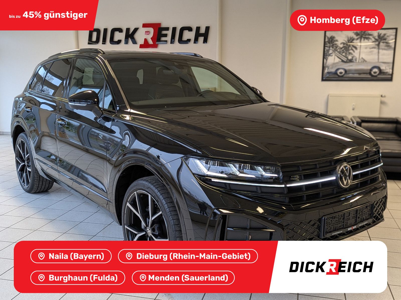 Volkswagen Touareg 3.0TDI 4M R-Line VOLL Black 22" UPE 114T