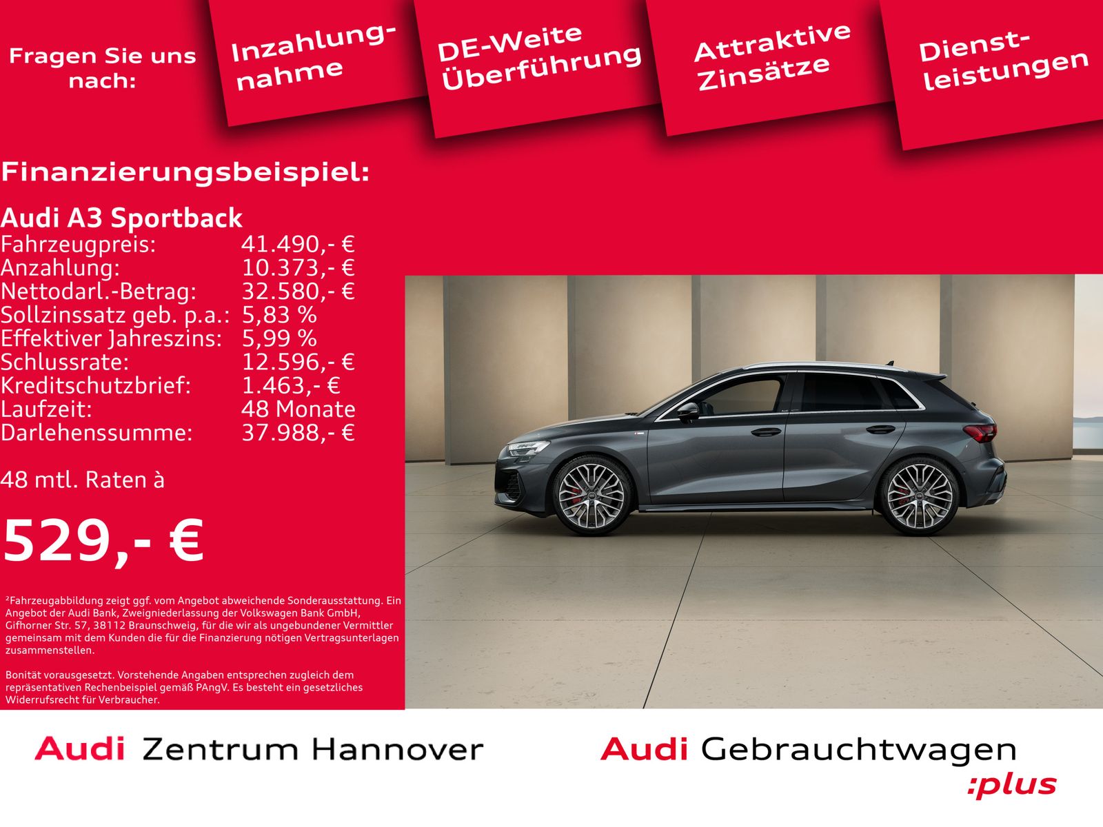 Audi A3 Sportback 35 TFSI S line - Samsaru's Car Outlet