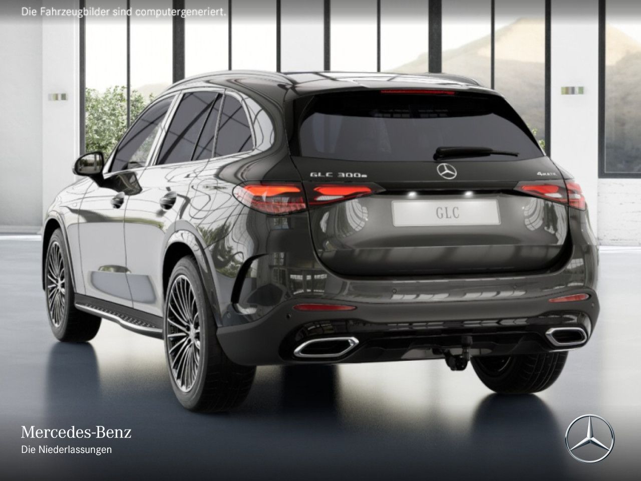 Mercedes-Benz GLC 300 e 4M AMG+NIGHT+PANO+360+AHK+TOTW+KEYLESS