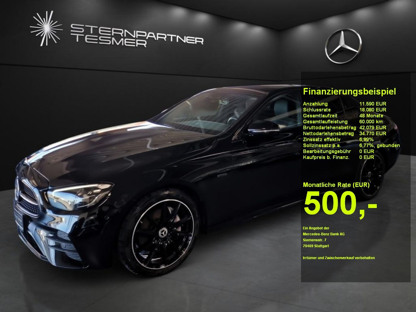 Mercedes-Benz E 220 d AMG - Samsaru's Car Outlet