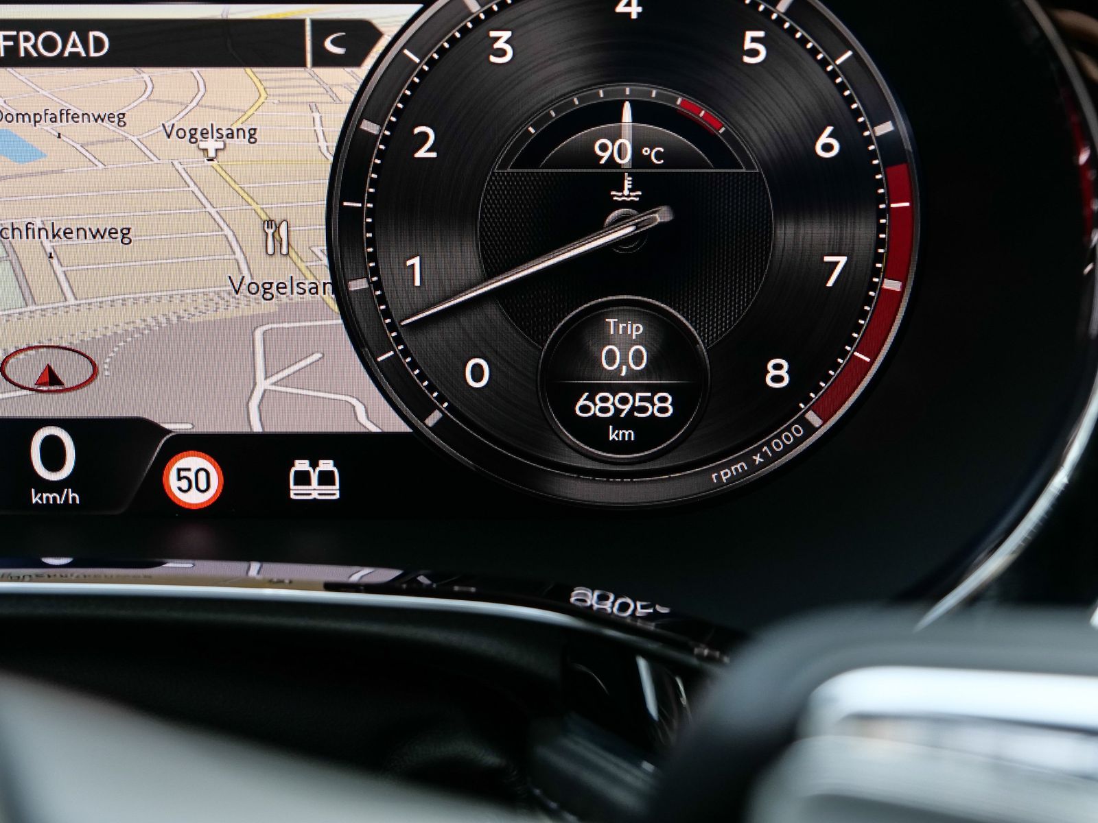 Bentley Continental GT W12 Speed Onyx, Diamond Knurling