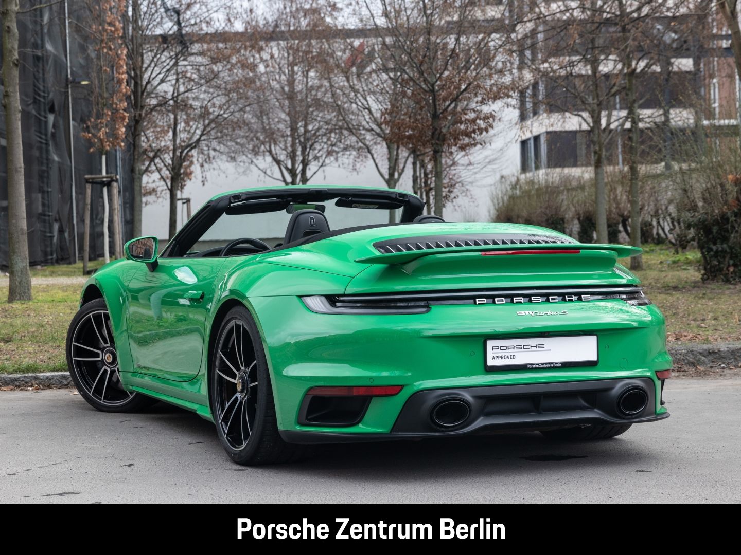 Porsche 992 911 Turbo S Cabrio Sportabgas Liftsystem-VA