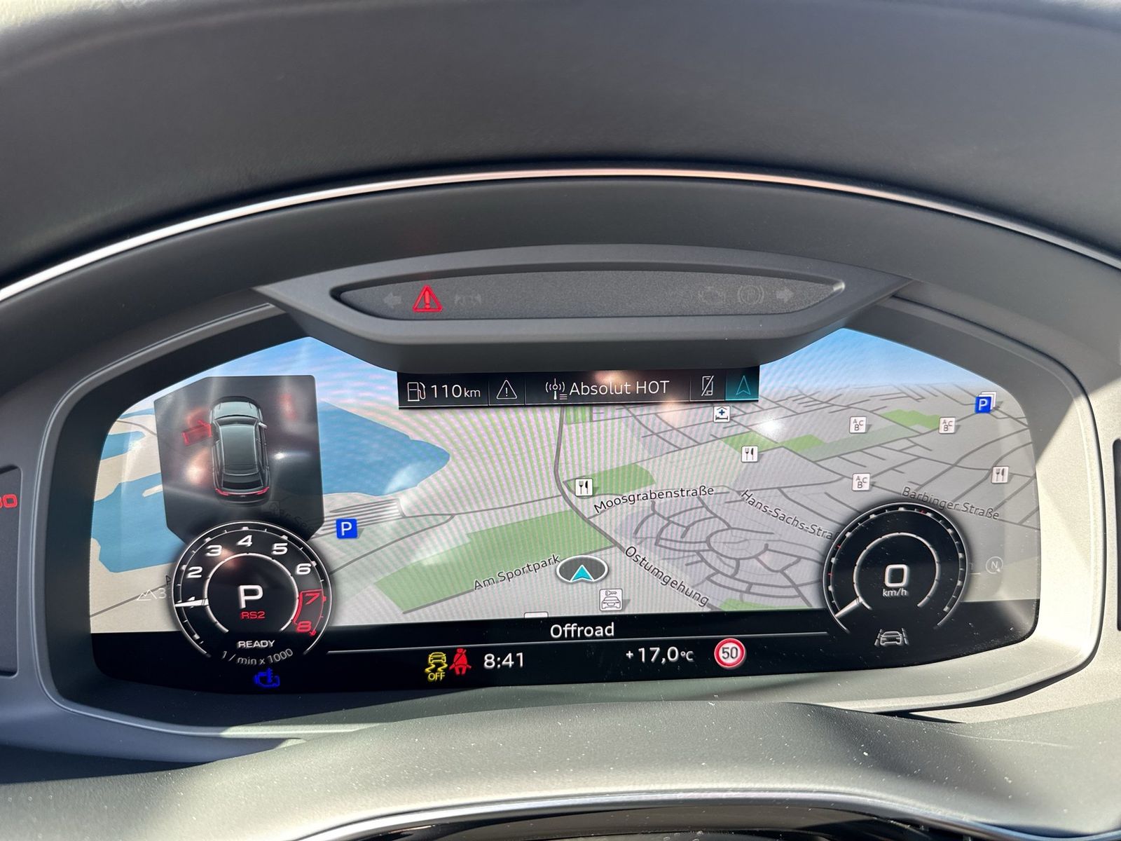 Audi RS Q8 SUV performance tiptr. Vmax305 Stdhz PANO