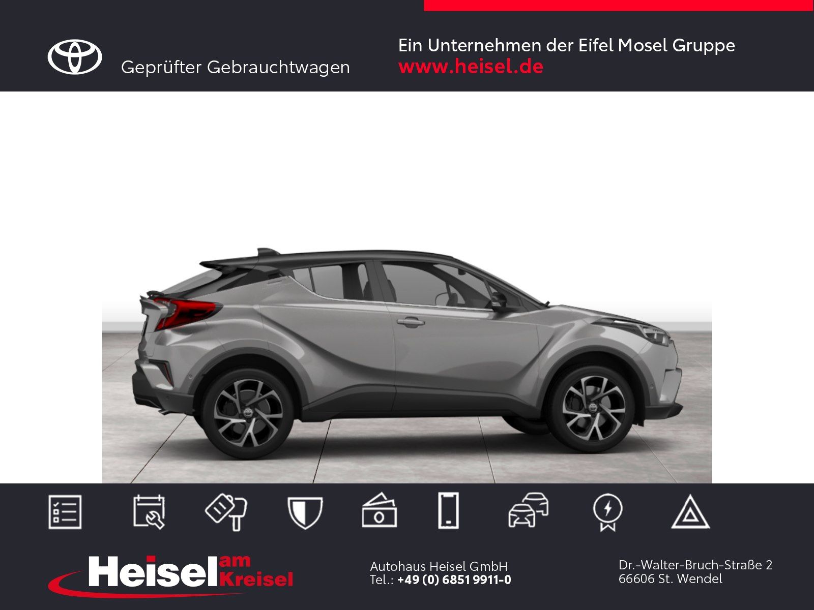 Toyota C-HR Hybrid - Samsaru's Car Outlet