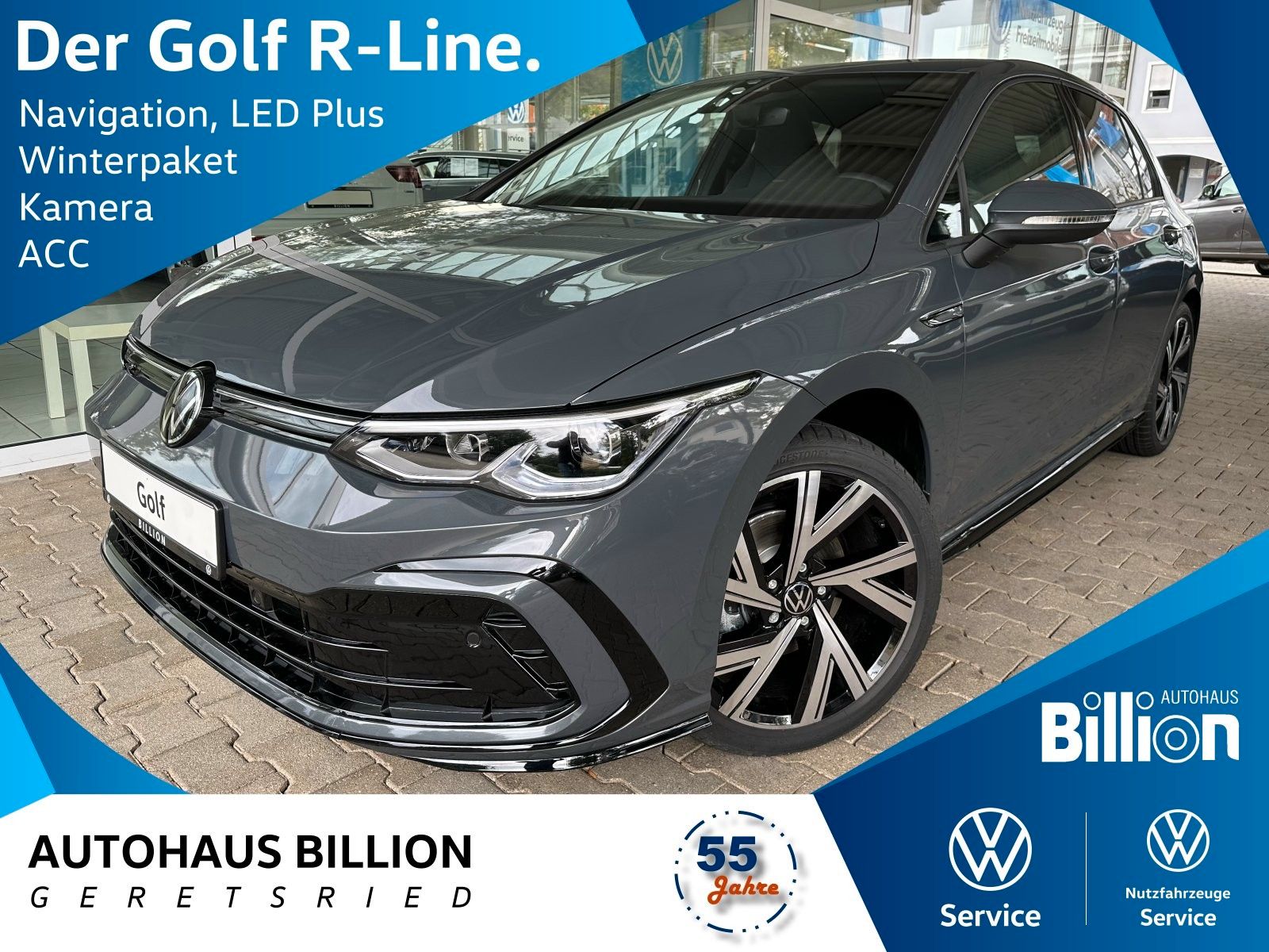 Volkswagen Golf VIII 1.5 eTSI OPF DSG R-Line - Samsaru's Car Outlet