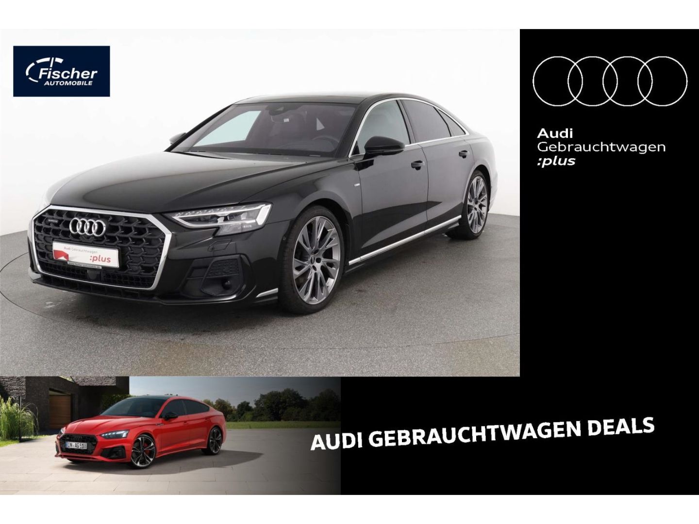 Audi A8 50 TDI S-Line qu AHK/VC/B&O/LED/Head-up/Pano