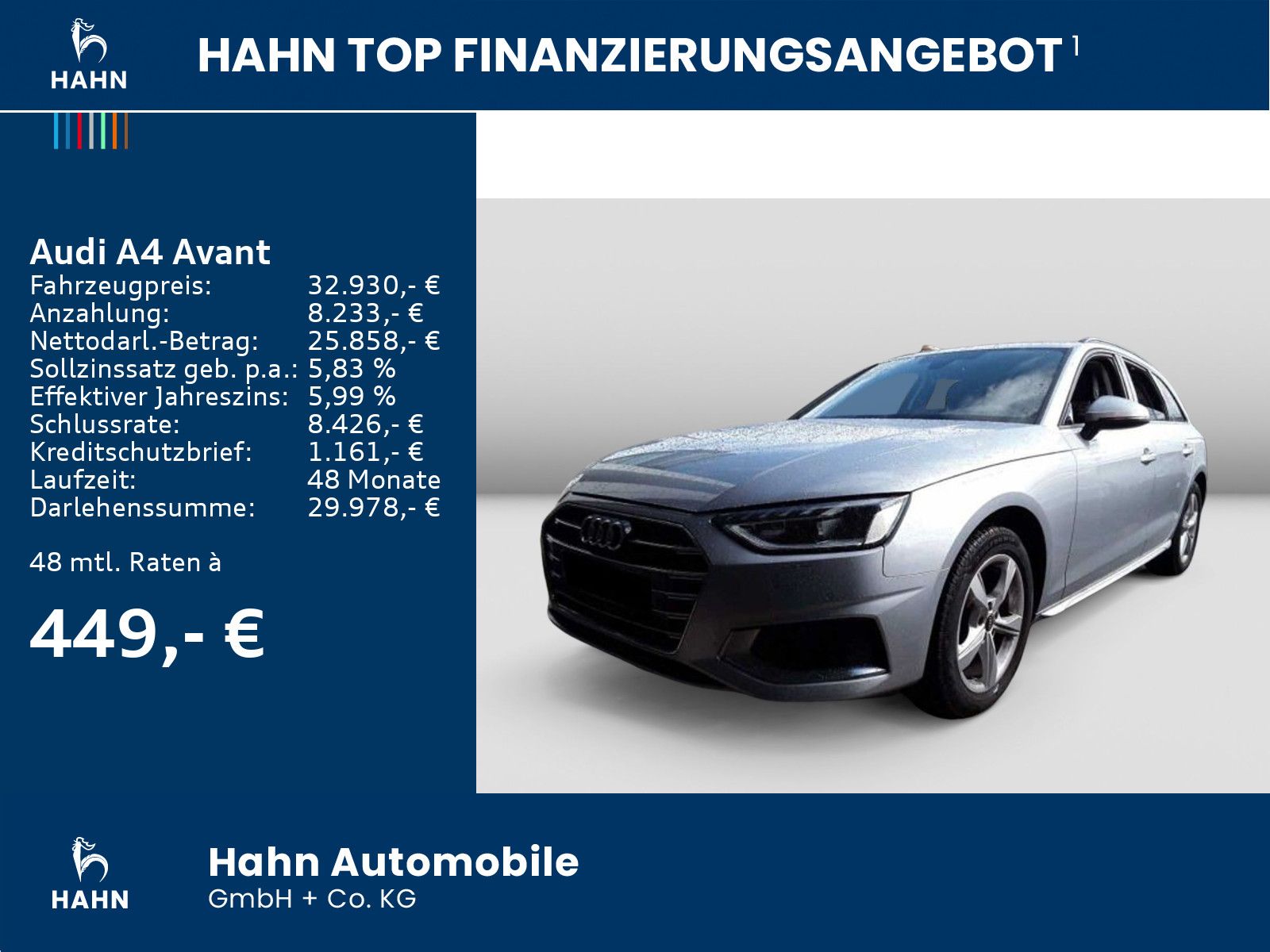 Audi A4 Avant 35TDI advanced S-trc - Samsaru's Car Outlet