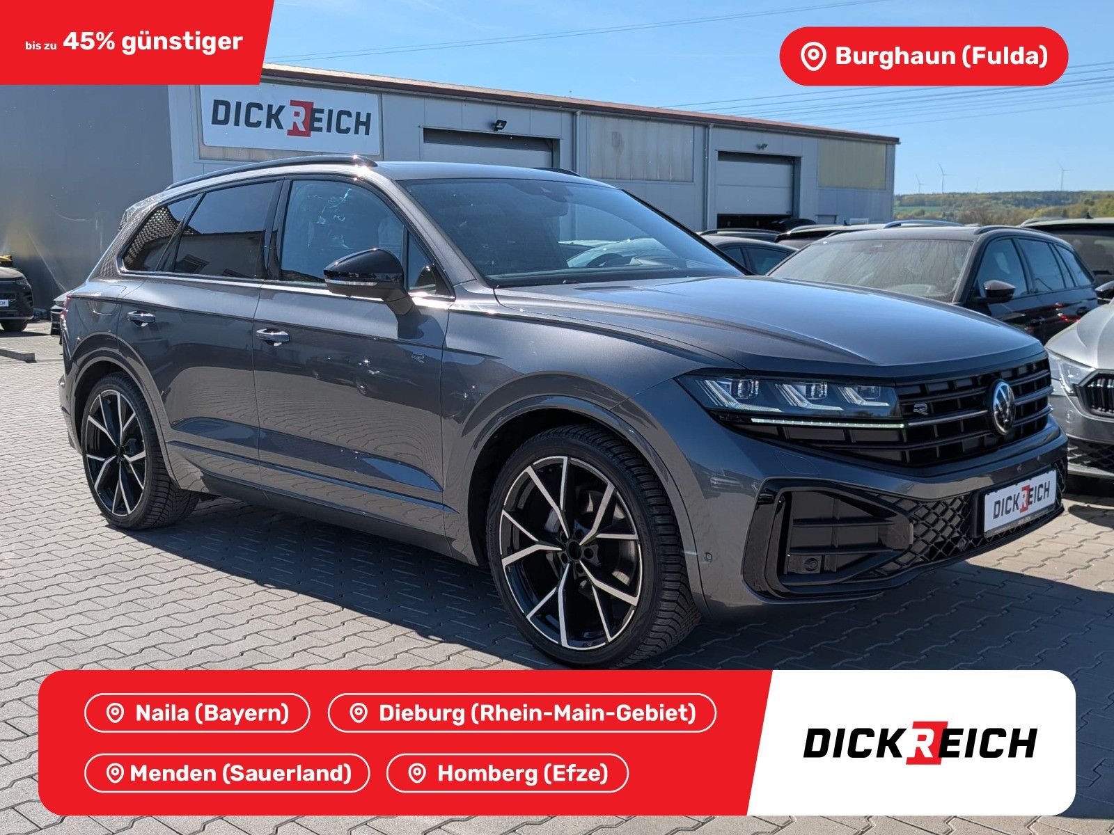 Volkswagen Touareg 3.0TDI 4M R-Line VOLL Black 22" UPE 114T