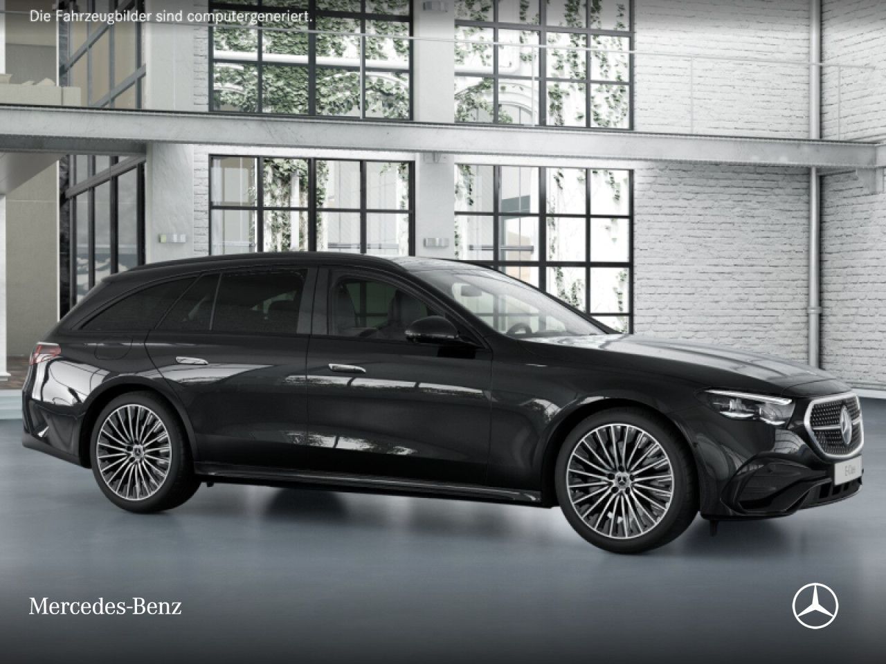 Mercedes-Benz E 220 d T 4M AMG Sportpaket Night AMG 20" Leder