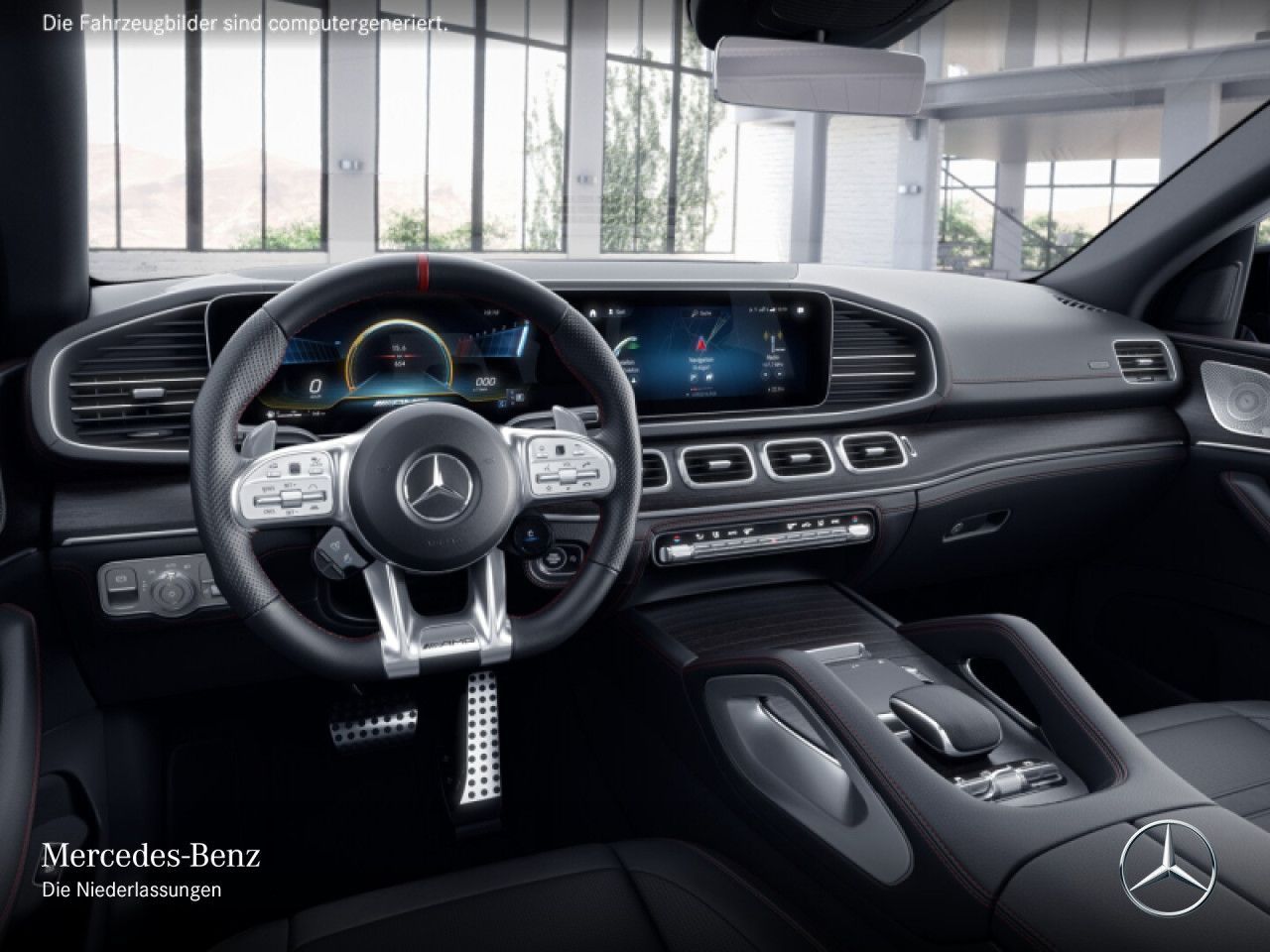 Mercedes-Benz GLE53AMG 4M+ Coupé/Perf-AGA/Ride+/Pano/22"/Burm