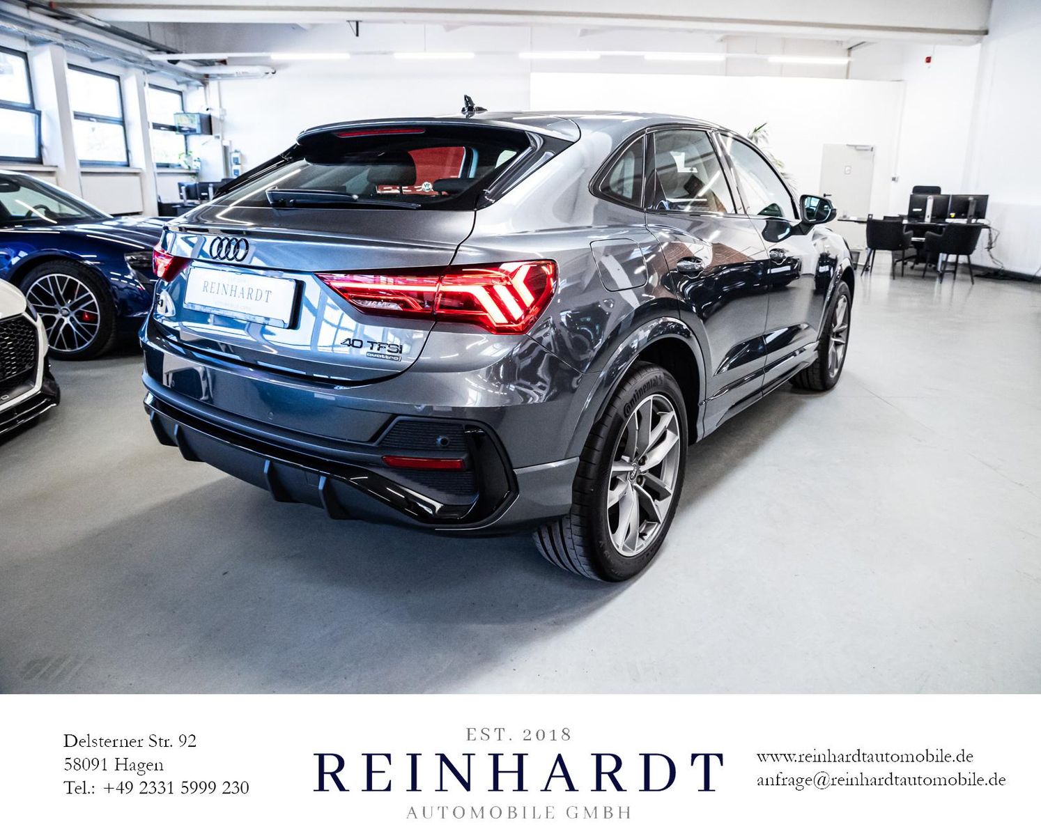 Audi Q3 SPORTBACK 40TFSi Q S LINE BLACK - Samsaru's Car Outlet