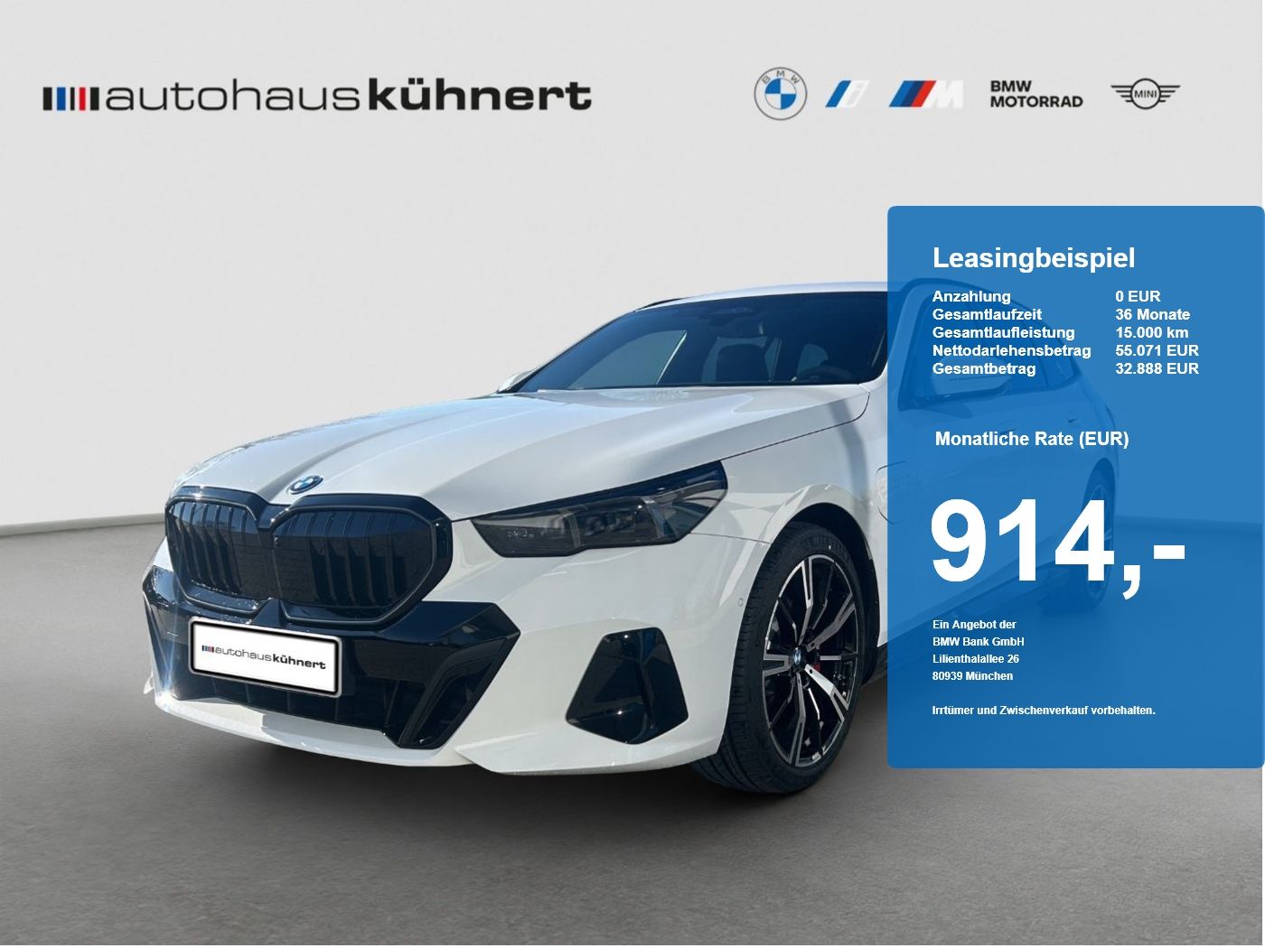 BMW 530e xDrive Touring M-Sport Hybr. UPE 87.380 EUR
