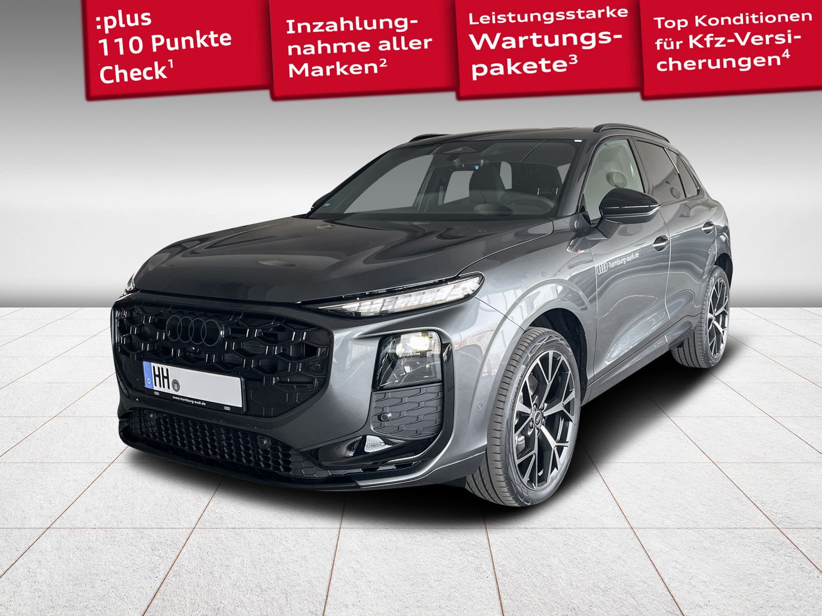 Audi Q3 2.0 TFSI quattro S line Nav Pano AHK ACC LED+