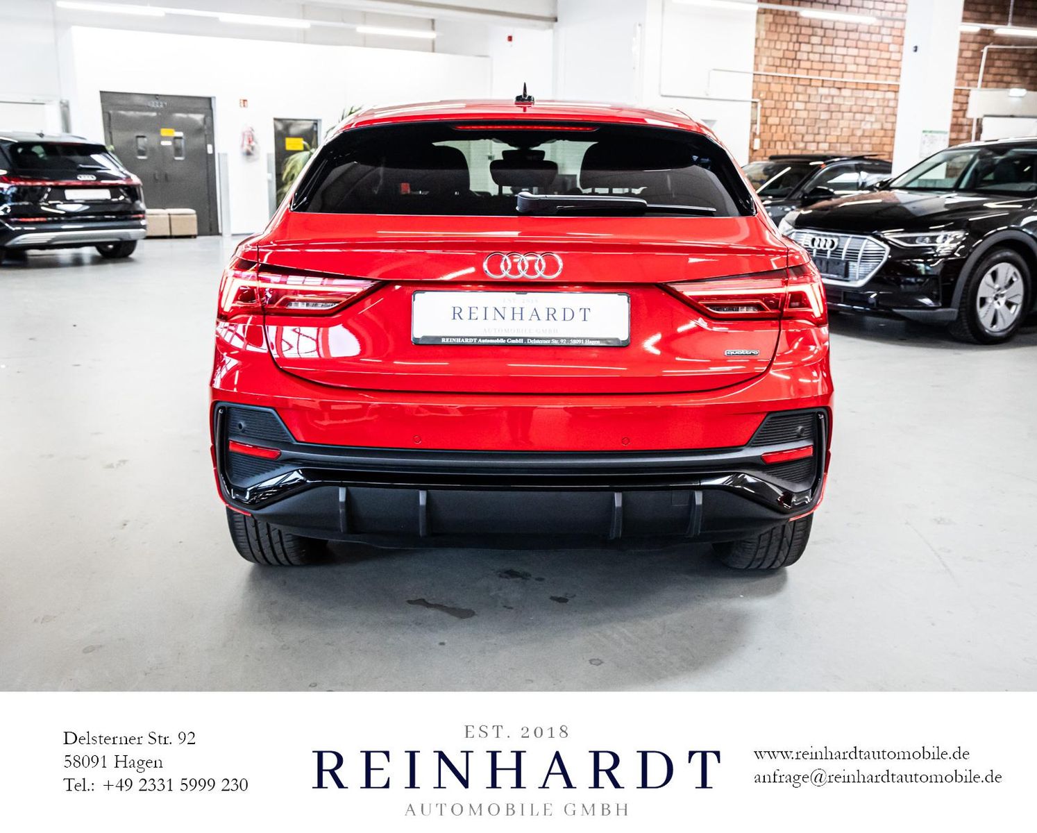 Audi Q3 SPORTBACK 40TFSi Q BLACK - Samsaru's Car Outlet