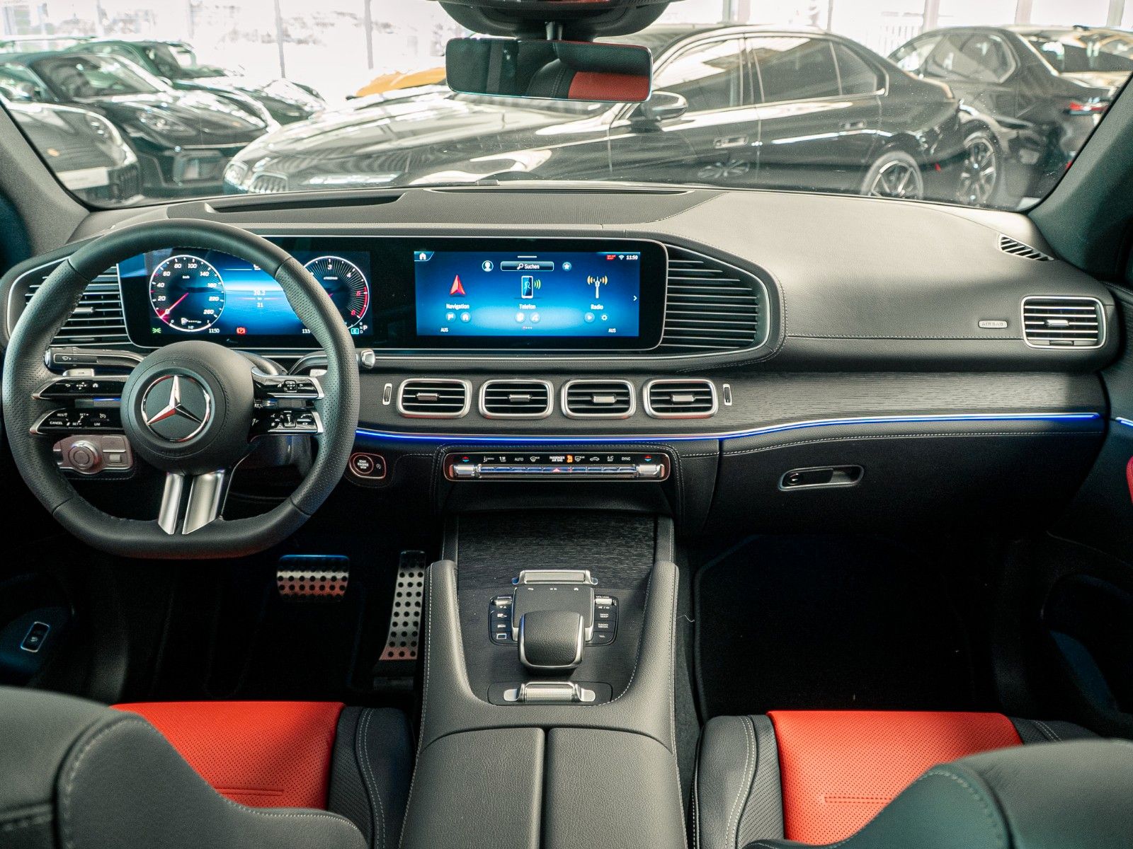 Mercedes-Benz GLE 300d Coupe AMG Pano Burm Luft Carbon