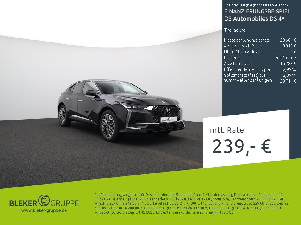 DS Automobiles DS4 Trocadero