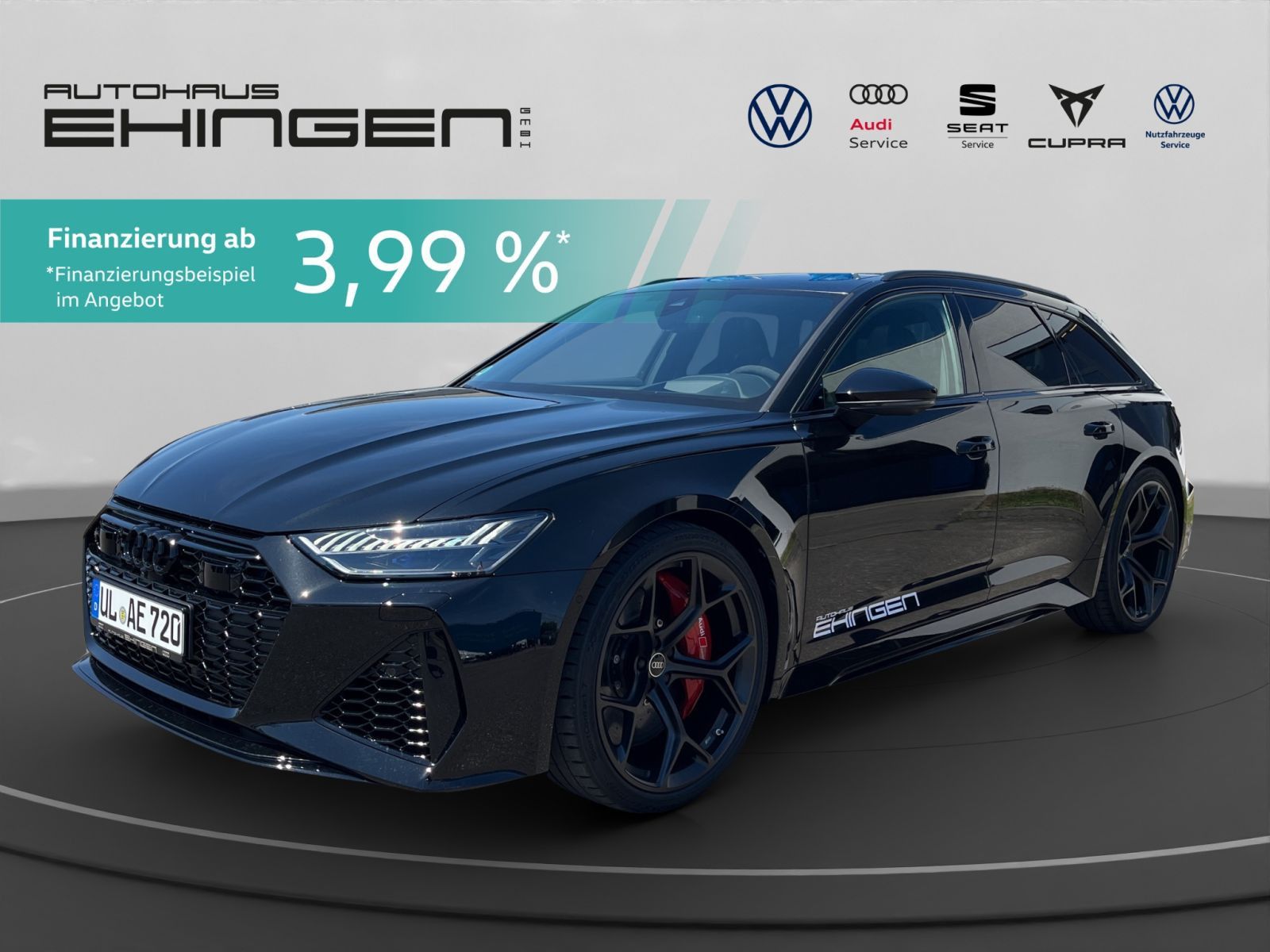 Audi RS6 Avant VOLL Pano+Sthz+AHK+Keramik