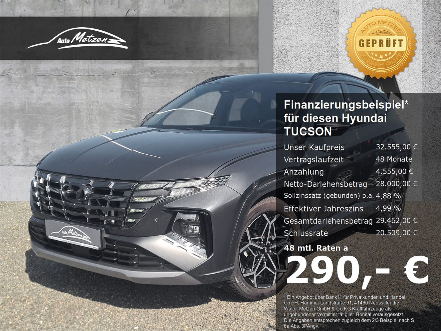 Hyundai Tucson 1.6 T-GDI AWD N Line - Samsaru's Car Outlet
