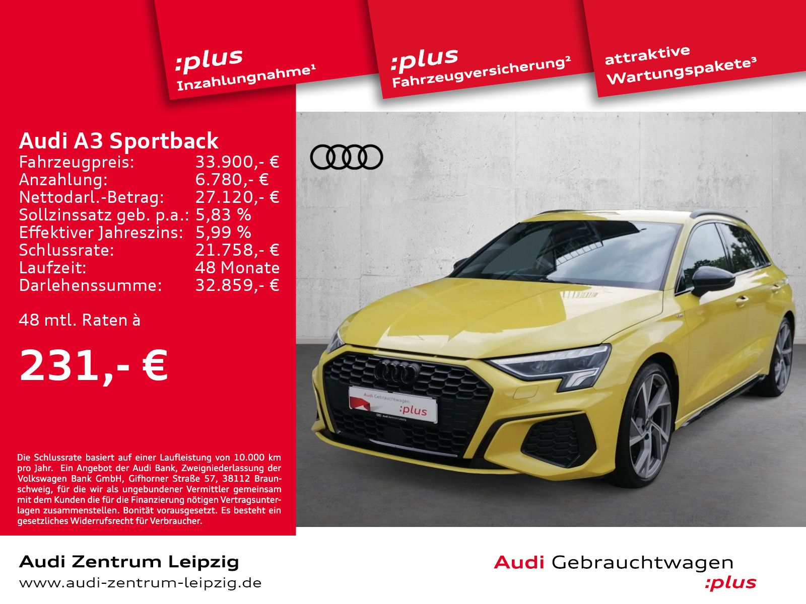 Audi A3 Sportback 35 TFSI S line - Samsaru's Car Outlet