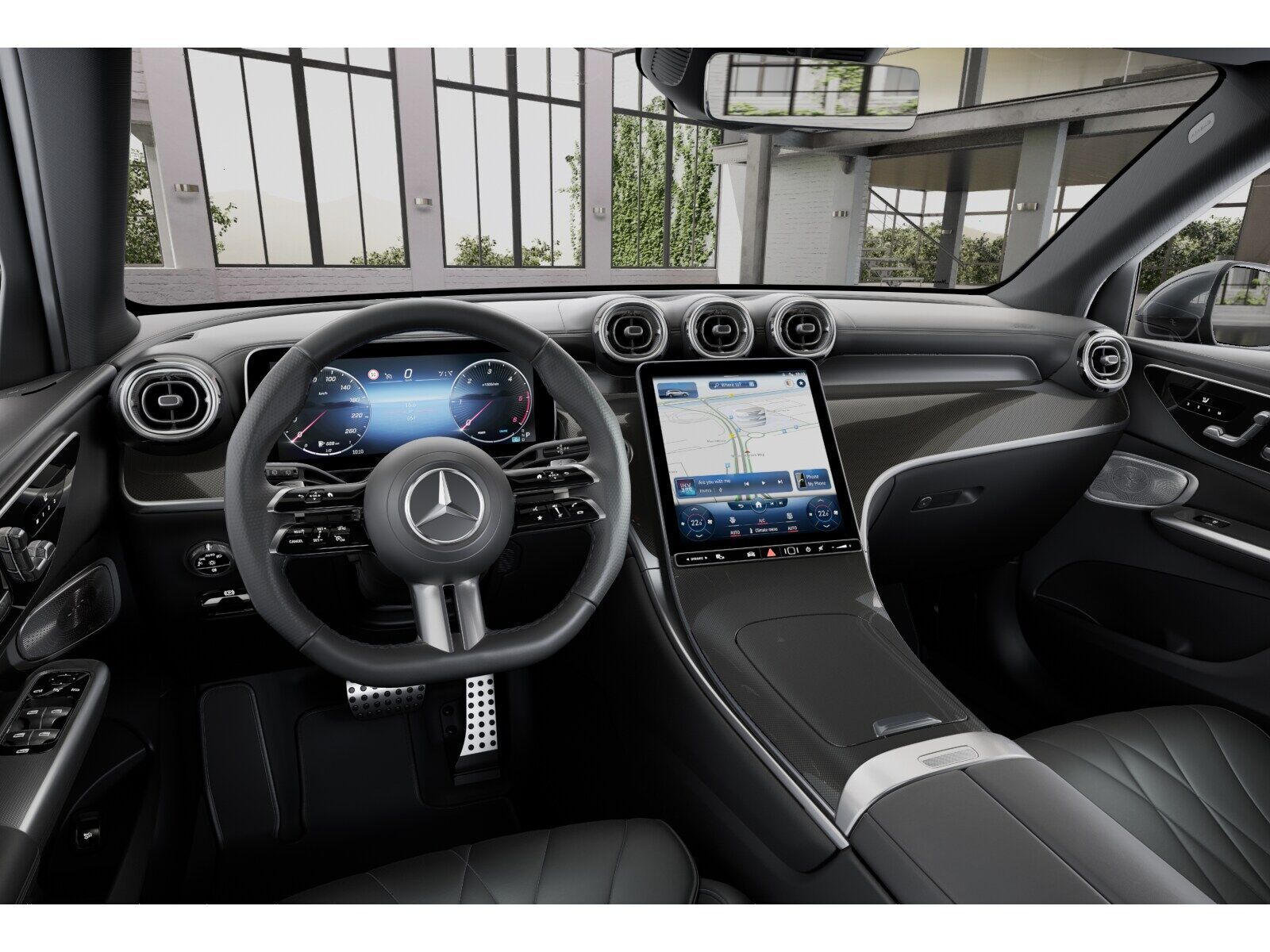 Mercedes-Benz GLC 220 d 4M AMG+PANO-SHD+DISTRONIC+AHK+LEDER