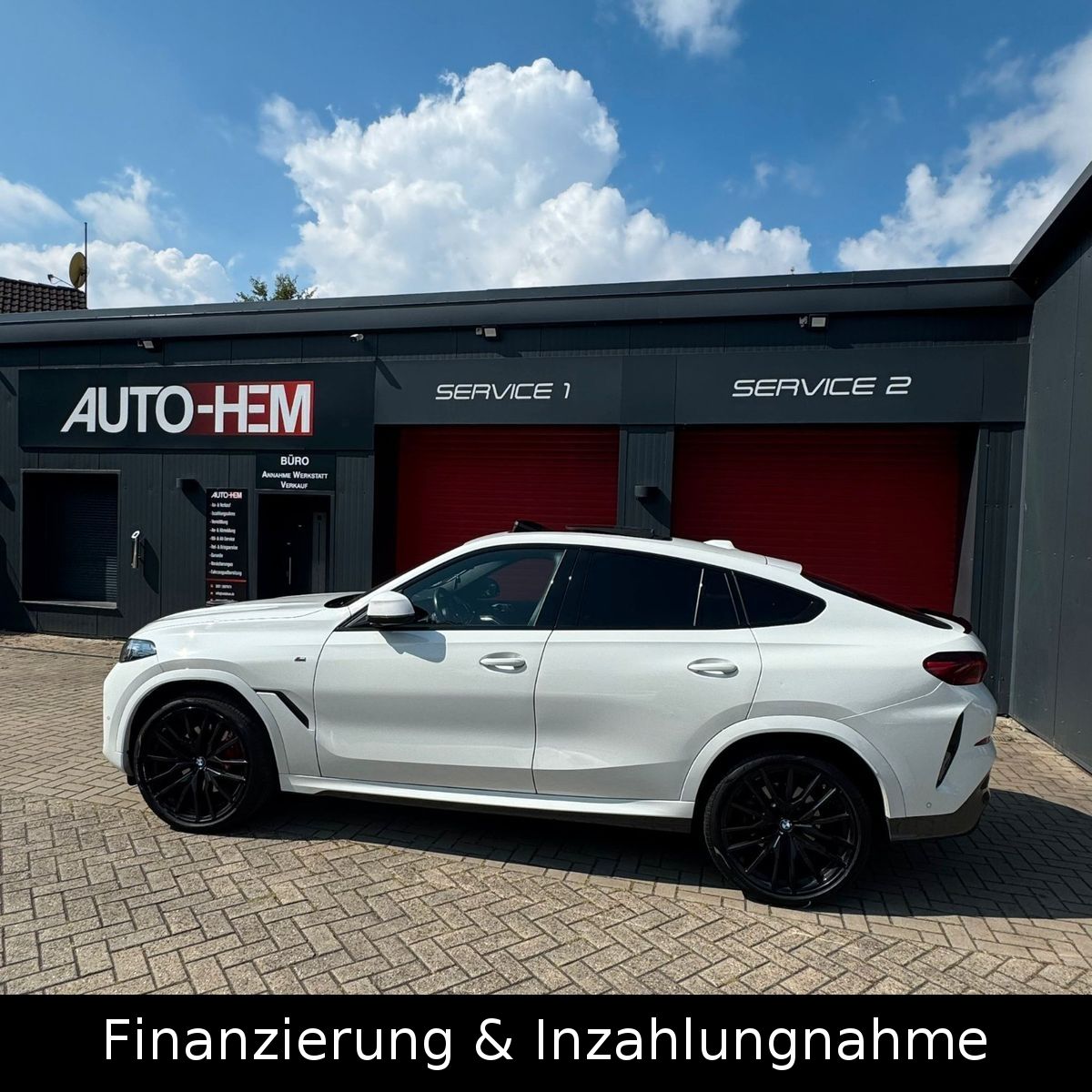 BMW X6 30 d xDrive M Sport Pro Pano Iconic AHK 22"