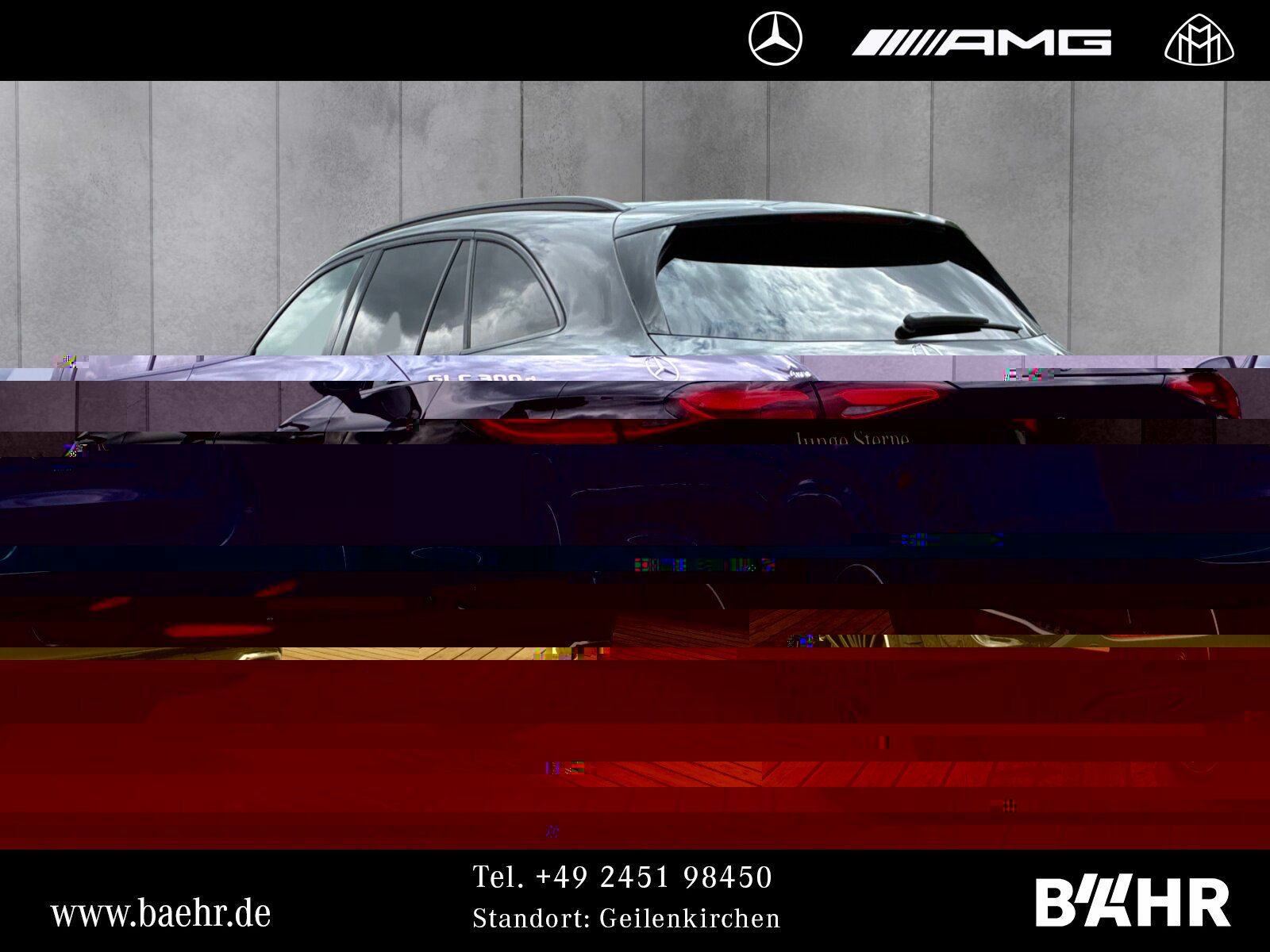 Mercedes-Benz GLC 300 d 4M AMG+Night/Pano/AHK/Burmester3D/360°