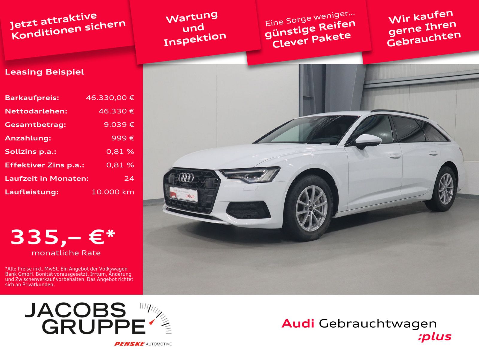 Audi A6 Avant 40 TDI advanced - Samsaru's Car Outlet