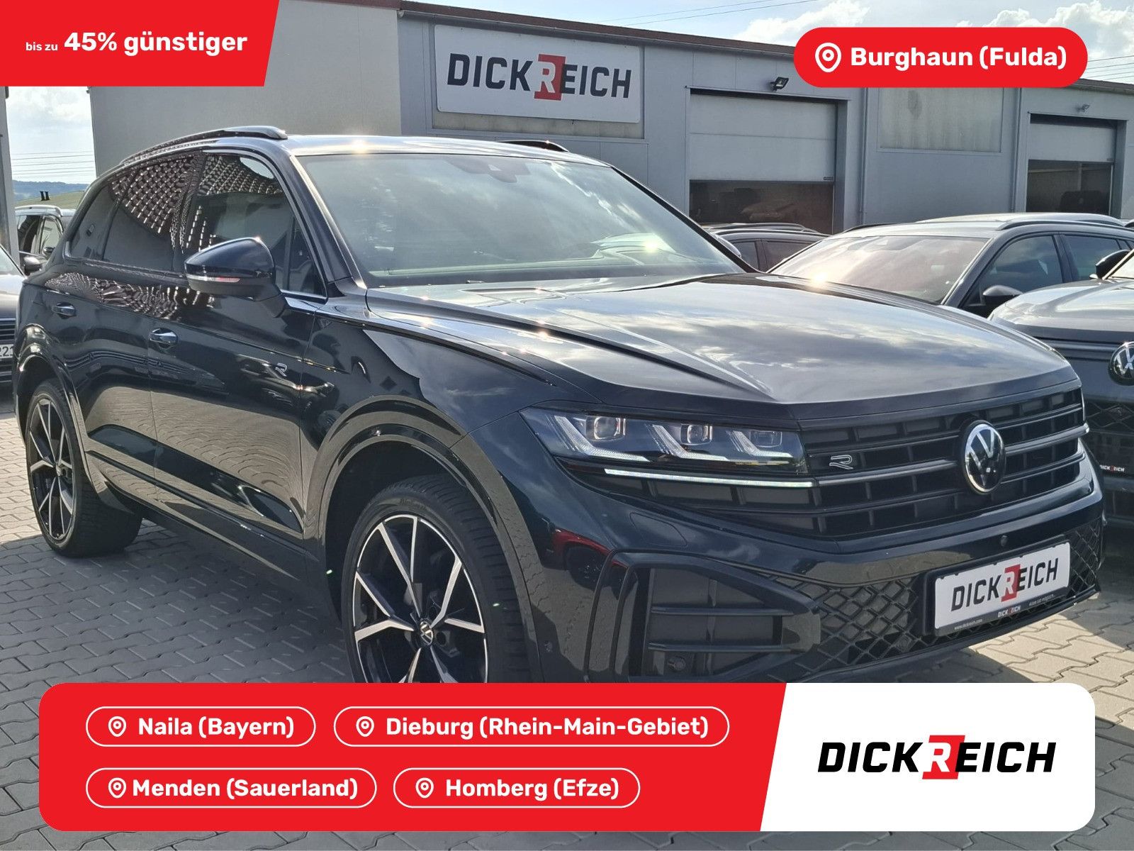 Volkswagen Touareg 3.0TDI 4M R-Line VOLL Black 22" UPE 114T