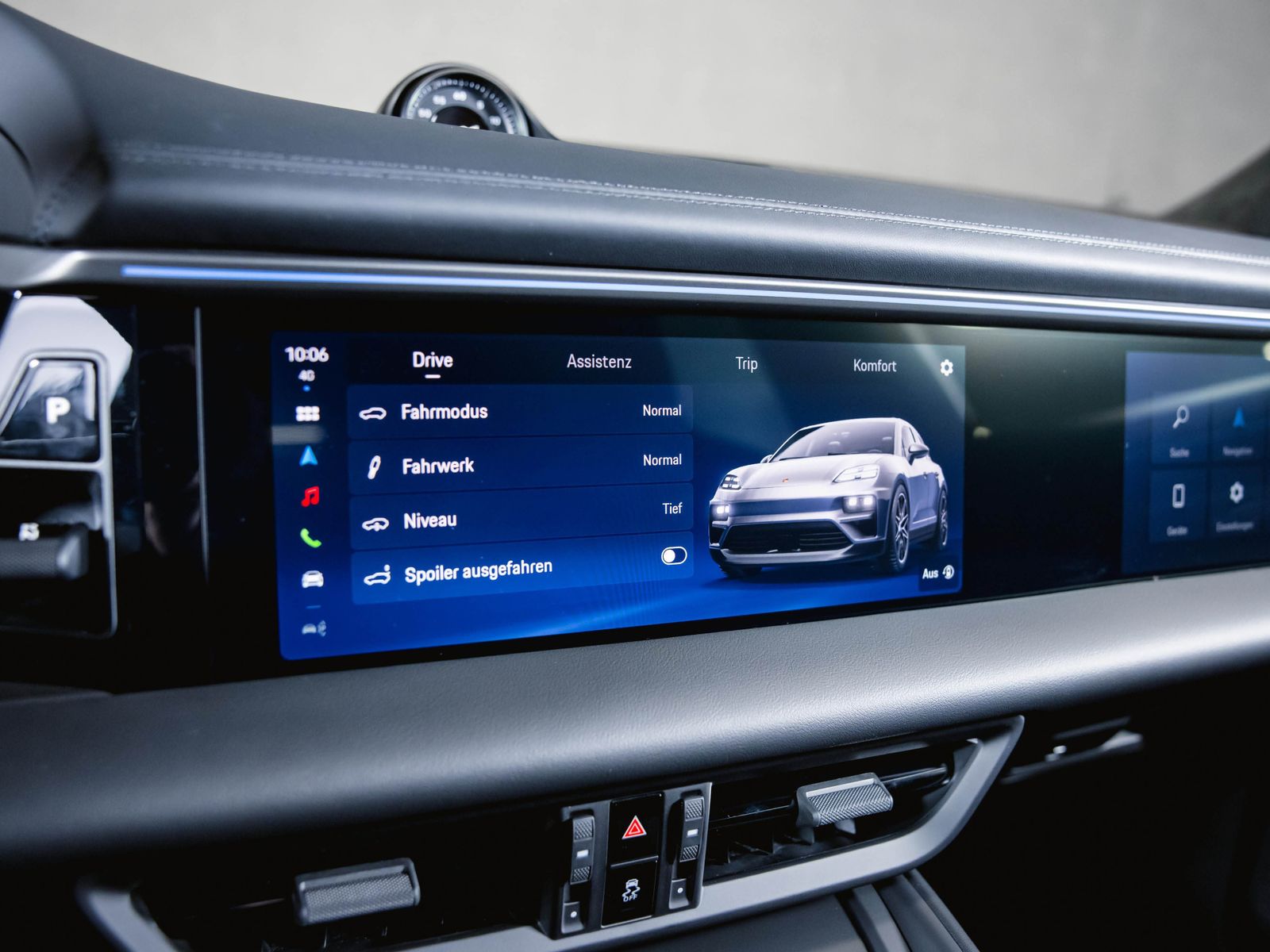 Porsche Macan 4S Electric Sport Chrono Panoramadach
