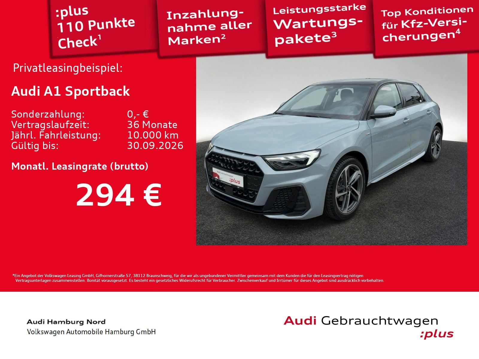Audi A1 Sportback 30 TFSI S line S tronic LED Kamera