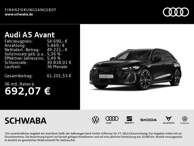 Audi A5 Avant edition one TDI quattro *2x S line*AHK*