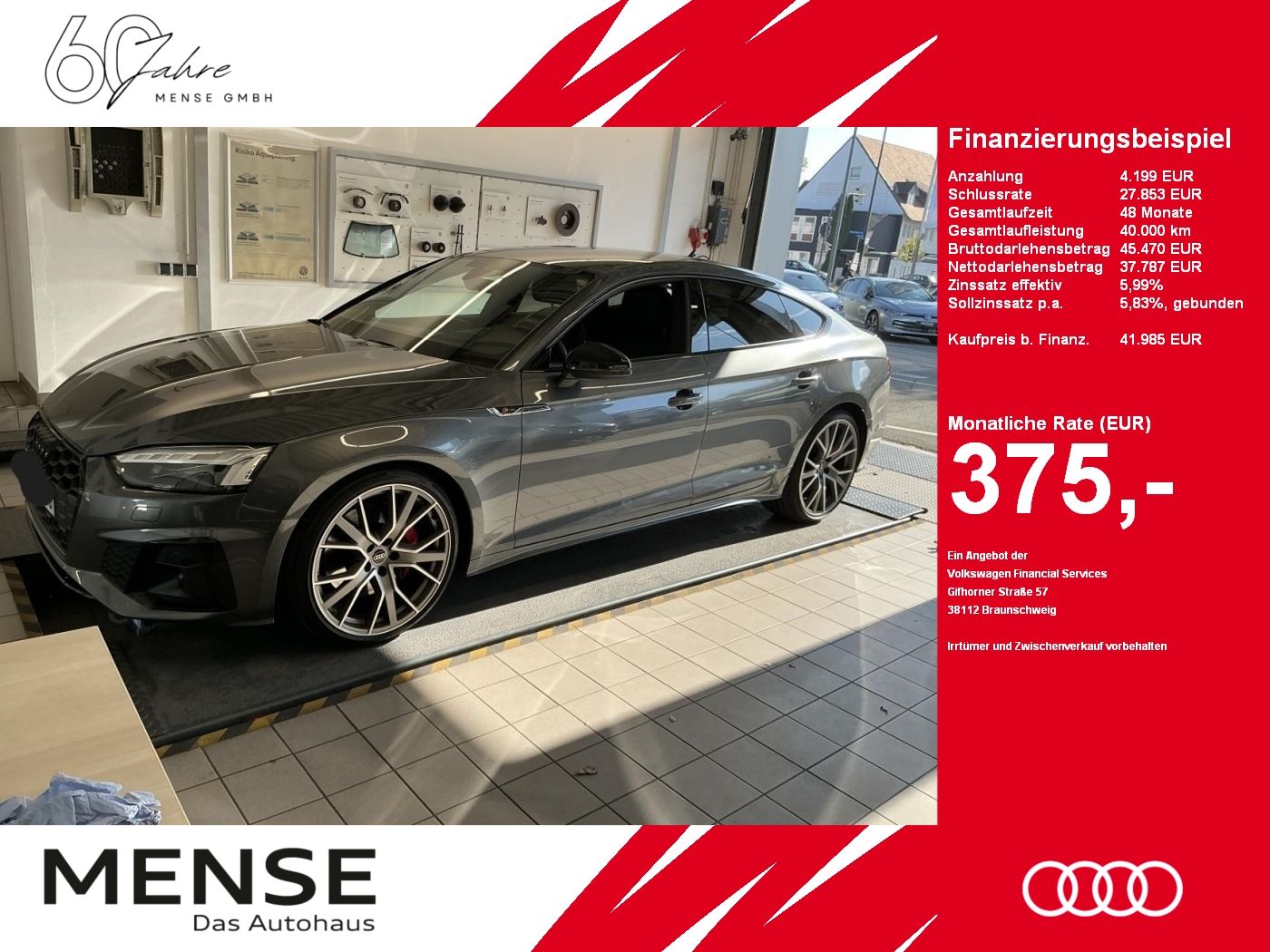 Audi A5 Sportback 50 TDI quattro S tronic S line B&O