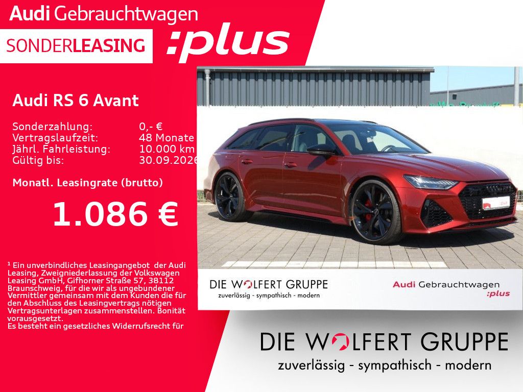 Audi RS 6 Avant STANDHEIZUNG*AHK*HEADUP*ALLRADLENKUNG