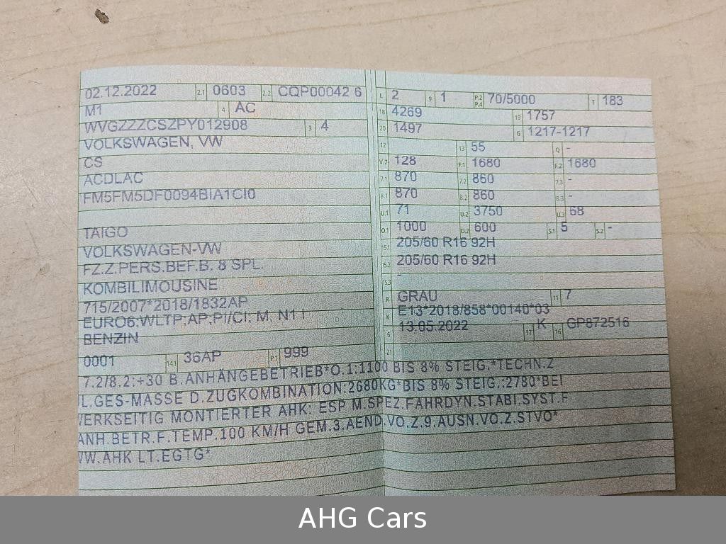 Volkswagen Taigo 1.0 TSI - Samsaru's Car Outlet
