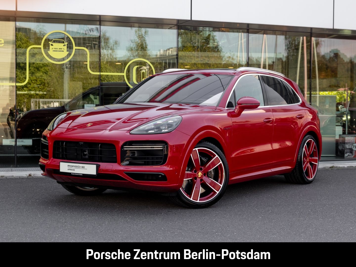 Porsche Cayenne Turbo S E-Hybrid Burmester Panoramadach
