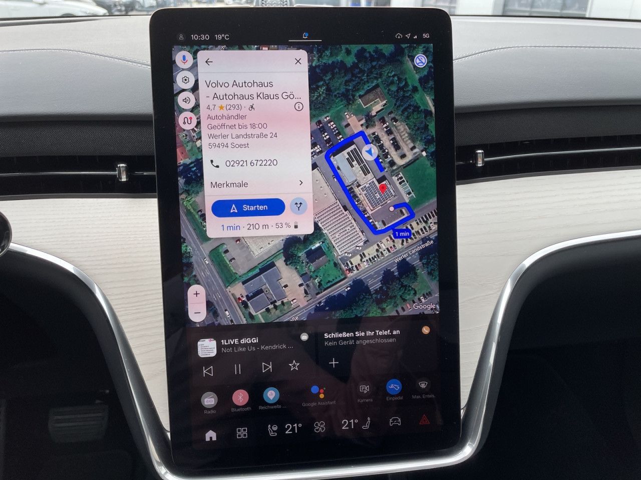 Volvo EX90 Twin Motor AWD Ultra 7 AHK LUFT B&W 21LM