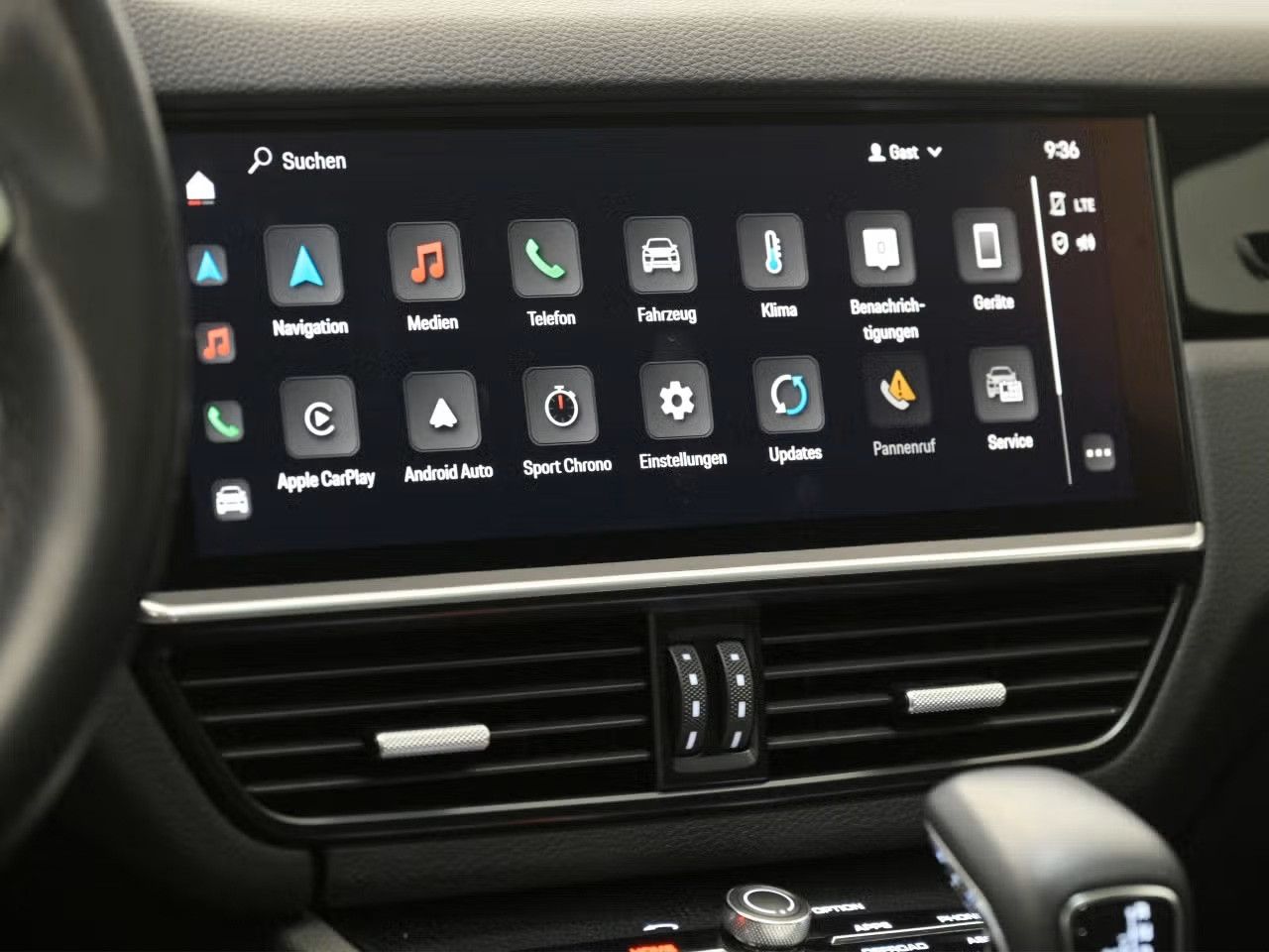 Porsche Cayenne Coupé 4RadLenk. Inno SoftClose 360° Luft
