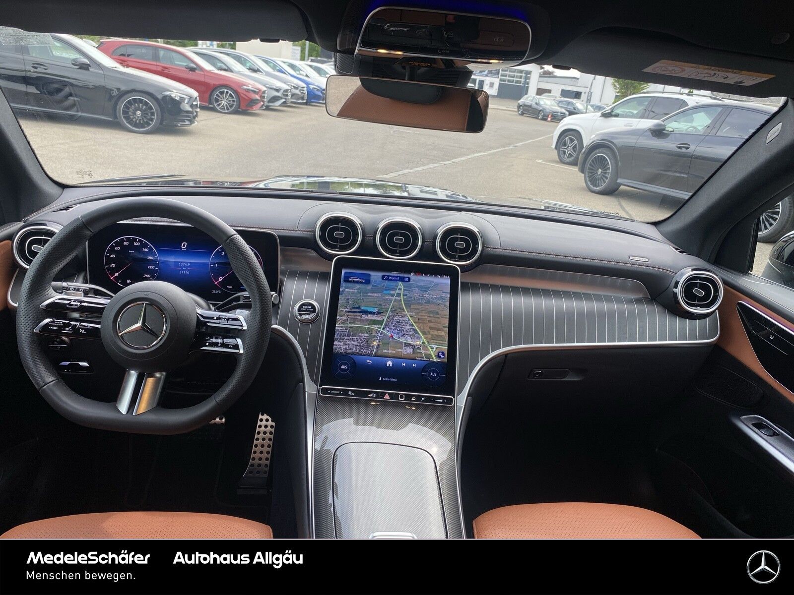 Mercedes-Benz GLC 220 d 4M AMG Night 20' Dist AHK LED Ambi Kam