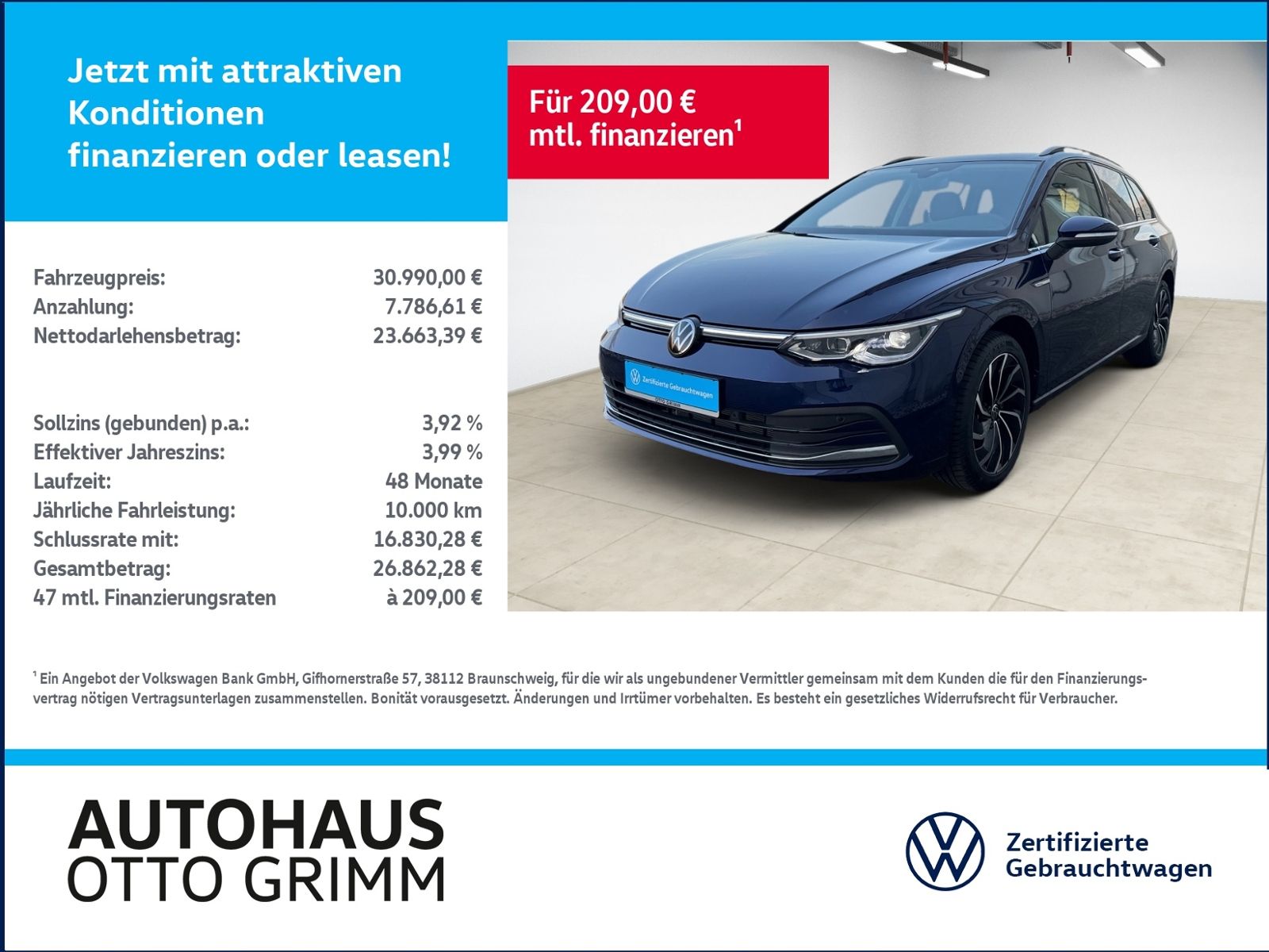 Volkswagen Golf VIII Variant 1.5 eTSI Style - Samsaru's Car Outlet