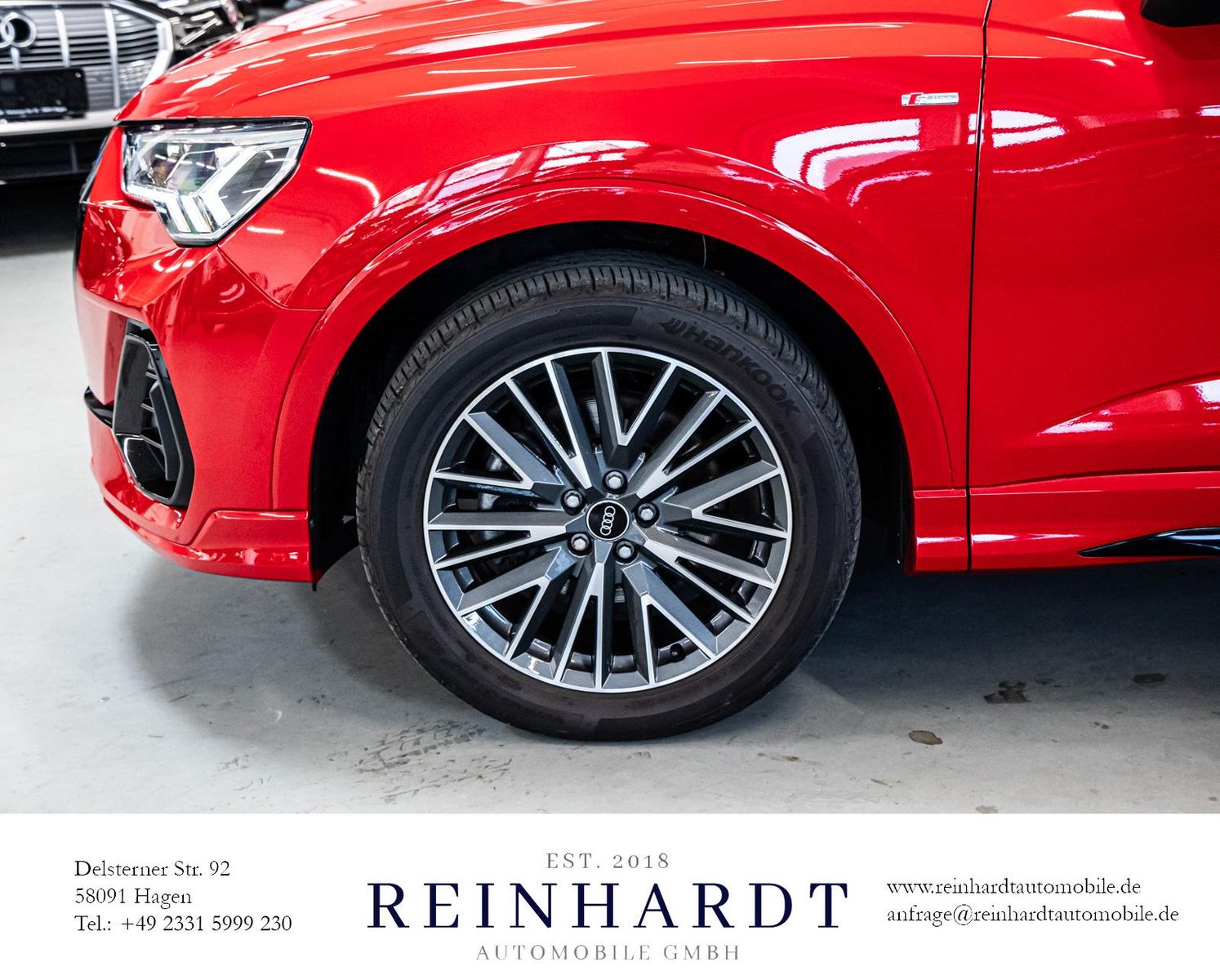 Audi Q3 SPORTBACK 40TFSi Q BLACK - Samsaru's Car Outlet