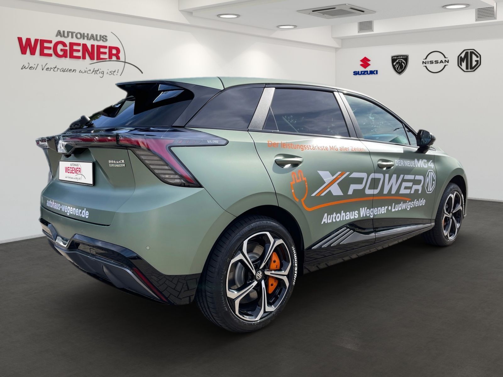 MG4 XPOWER 4x4 64 kWh 435PS Track-Mode-Display