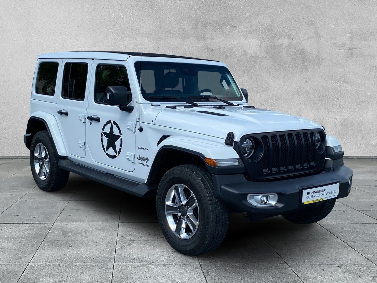 Jeep Wrangler UNLIMITED SAHARA SKY ONE KAMERA+NAVI