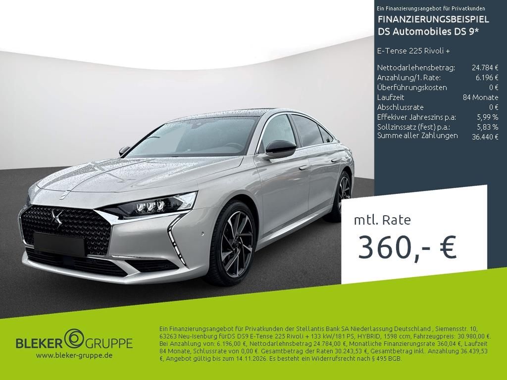 DS Automobiles DS9 E-Tense 225 Rivoli +